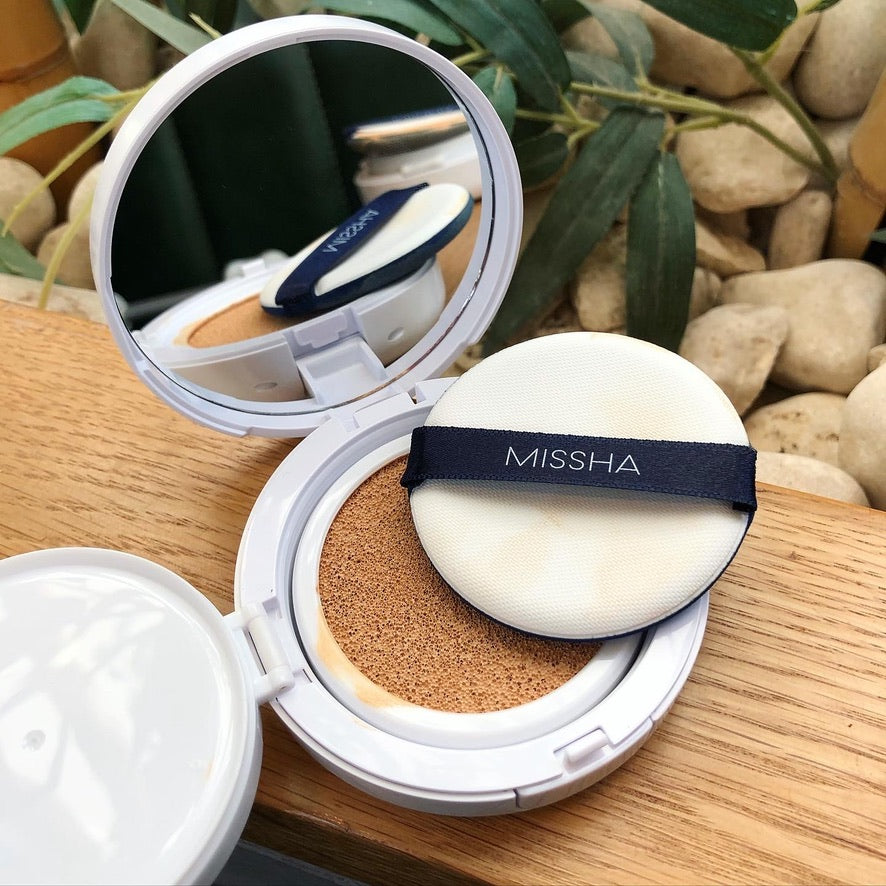 Тональный крем-кушон увлажняющий Missha Magic Cushion Moist Up SPF50+/PA+++