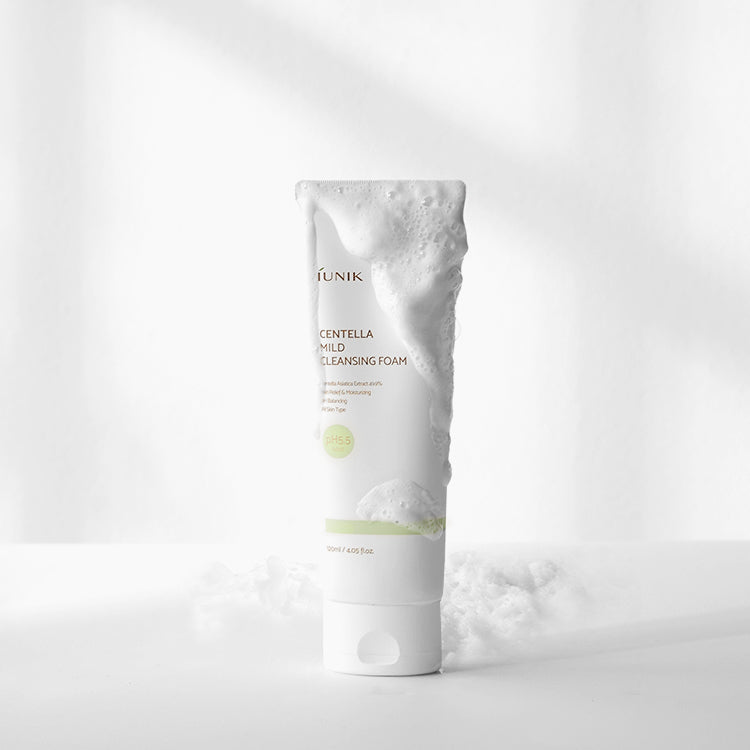 Мягкая очищающая пенка с центеллой IUNIK Centella Mild Cleansing Foam 120 ml